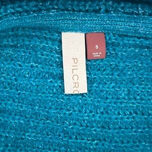 Beautiful Blue Anthropologie Pilcro sweater. Only worn once.